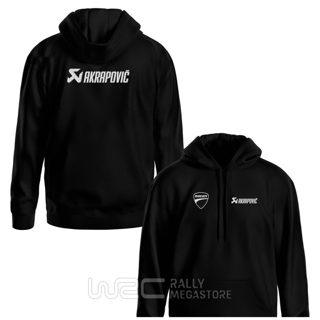 HOODIE AKRAPOVIC DUCATI