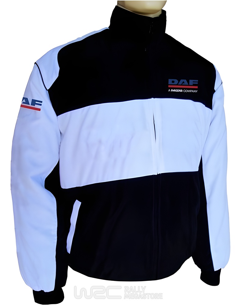 BLOUSON DAF NOIR ET BLANC | WRC Rally Mega.Store
