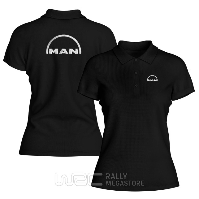 Polo Femme MAN : Performance Coton, Style Rallye !