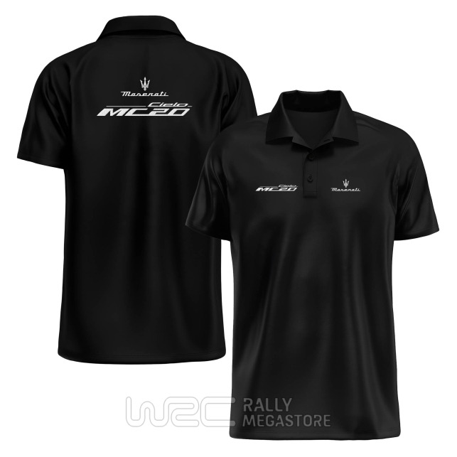 Polo Maserati MC20 Cielo : Précision & Adhérence