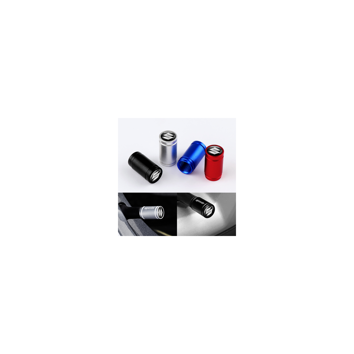 BOUCHON DE VALVE DE PNEU POUR VOITURE SUZUKI | WRC Rally Mega.Store
