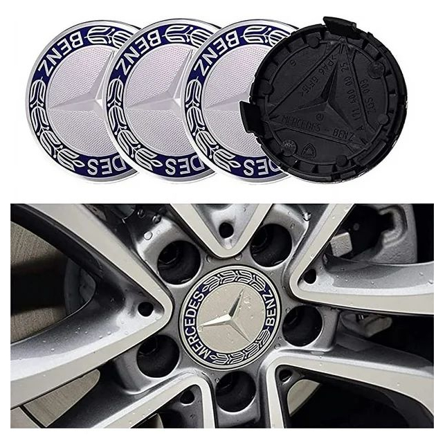 CACHE MOYEU MERCEDES 75MM | WRC Rally Mega.Store