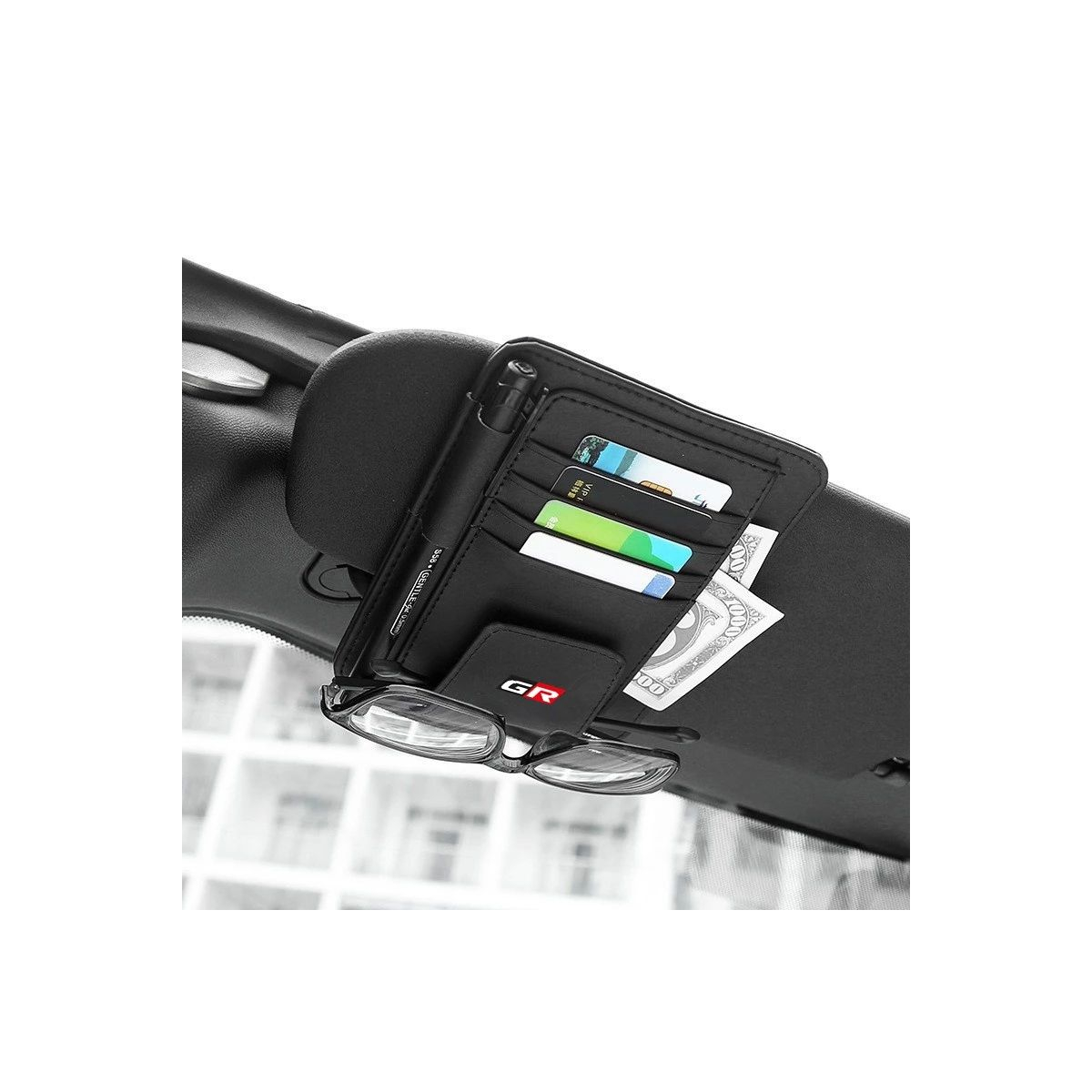 PORTE LUNETTE MULTIFONCTION POUR PARE SOLEIL TOYOTA GR | WRC Rally Mega.Store
