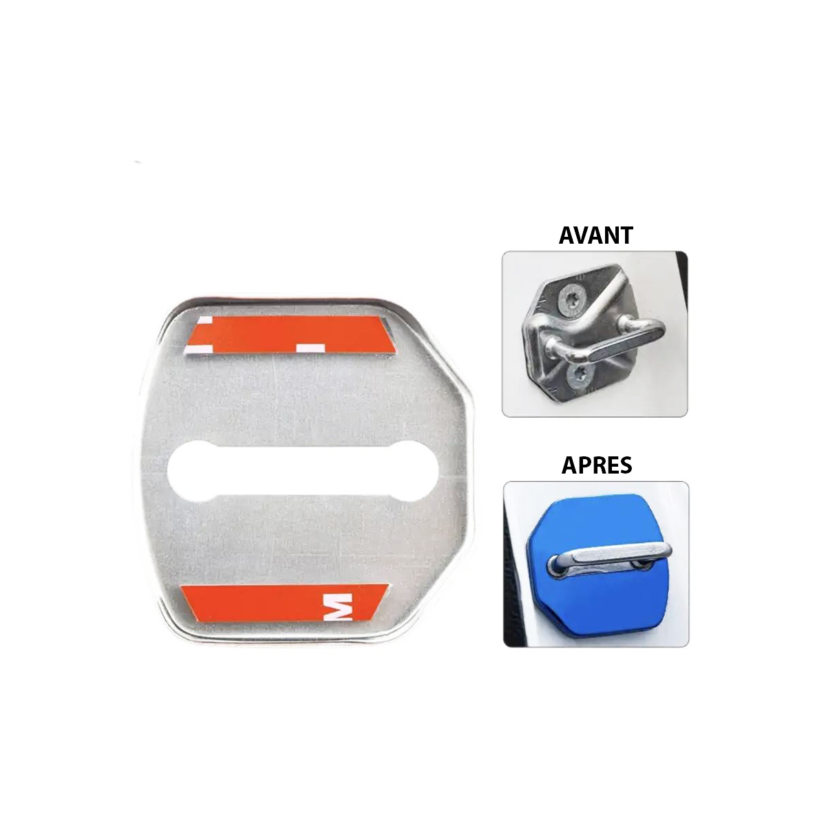 CACHE DE PROTECTION POUR SERRURE DE PORTE FORD ST LINE | WRC Rally Mega.Store