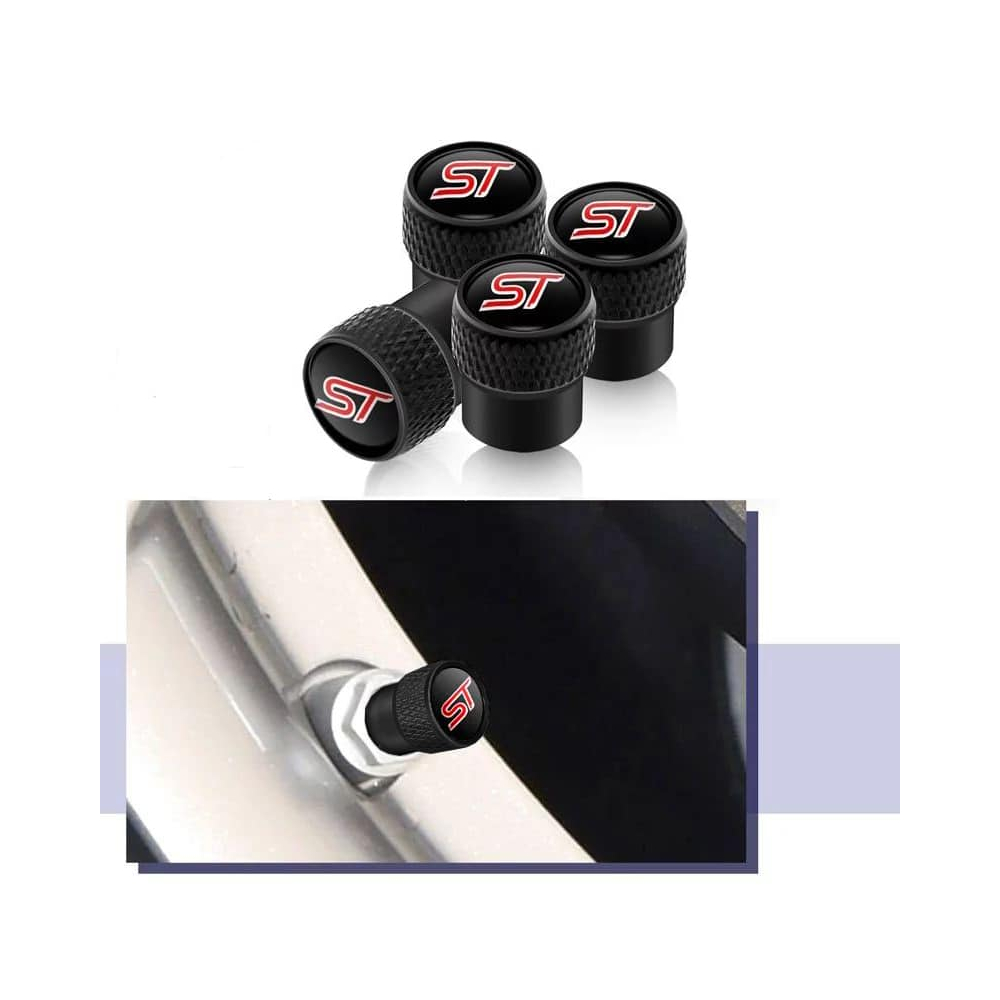 BOUCHON DE VALVE DE PNEU POUR VOITURE FORD ST LINE | WRC Rally Mega.Store