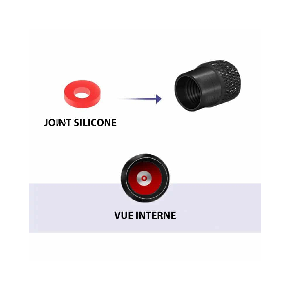BOUCHON DE VALVE DE PNEU POUR VOITURE FORD ST LINE | WRC Rally Mega.Store
