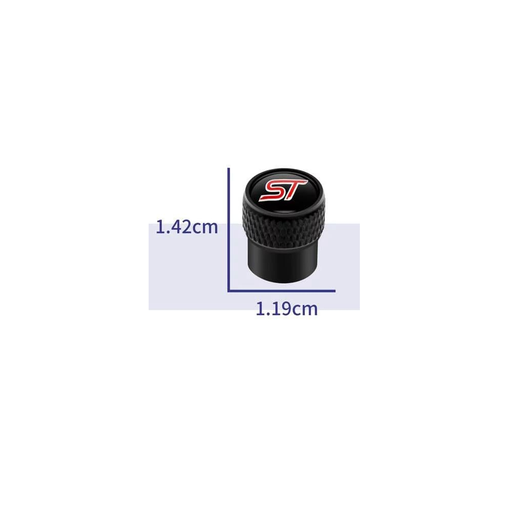 BOUCHON DE VALVE DE PNEU POUR VOITURE FORD ST LINE | WRC Rally Mega.Store