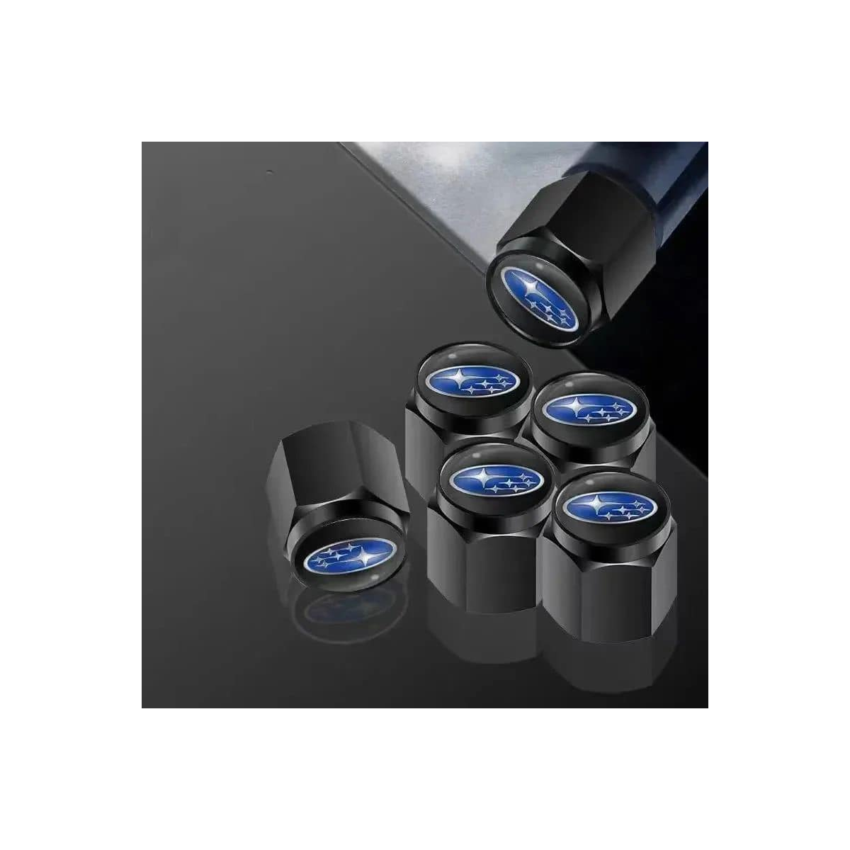 BOUCHON DE VALVE DE PNEU POUR VOITURE SUBARU | WRC Rally Mega.Store