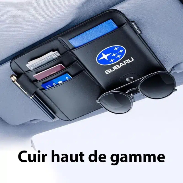 PORTE LUNETTE MULTIFONCTION POUR PARE SOLEIL SUBARU | WRC Rally Mega.Store