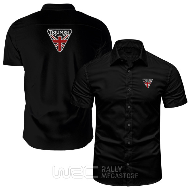 CHEMISE TRIUMPH UK FLAG