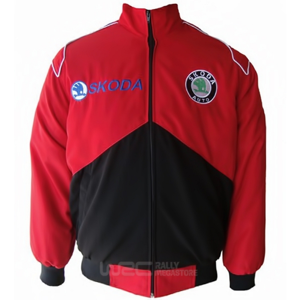 BLOUSON SKODA ROUGE | WRC Rally Mega.Store